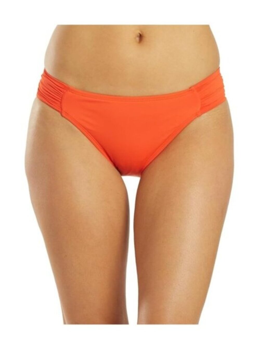 La Blanca Island Goddess Side Shirred Hipster Bottom Size 12